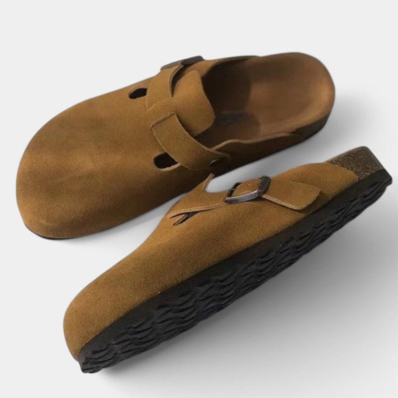 CAVEN – Unisex Suede Clogs with Cushioned Comfort