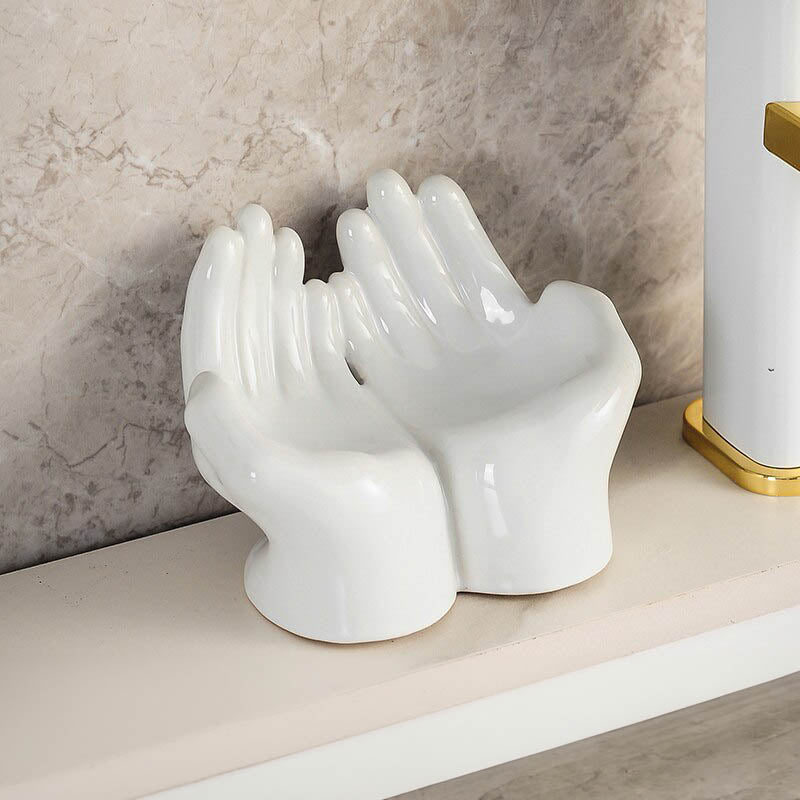 CasaLuxe – Elegant Ceramic Soap Dish with Stylish Functional Design