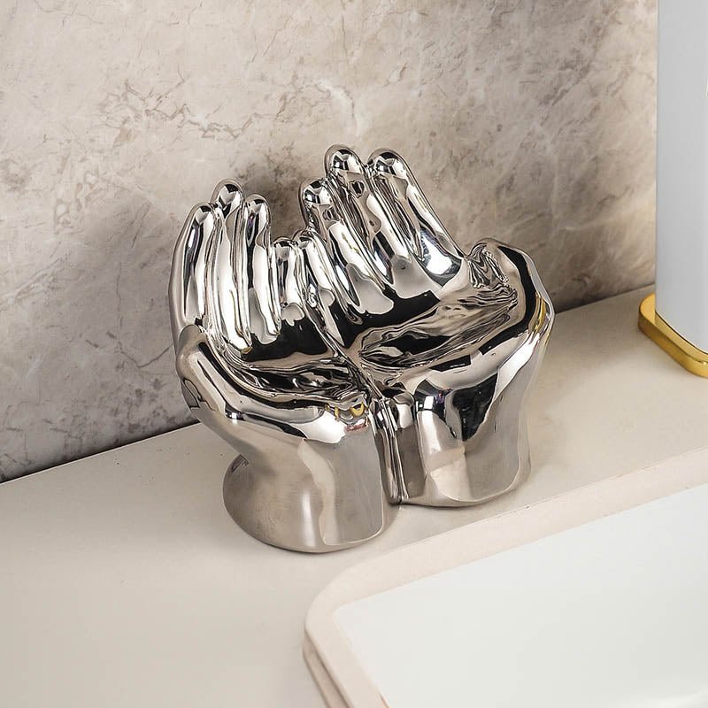 CasaLuxe – Elegant Ceramic Soap Dish with Stylish Functional Design