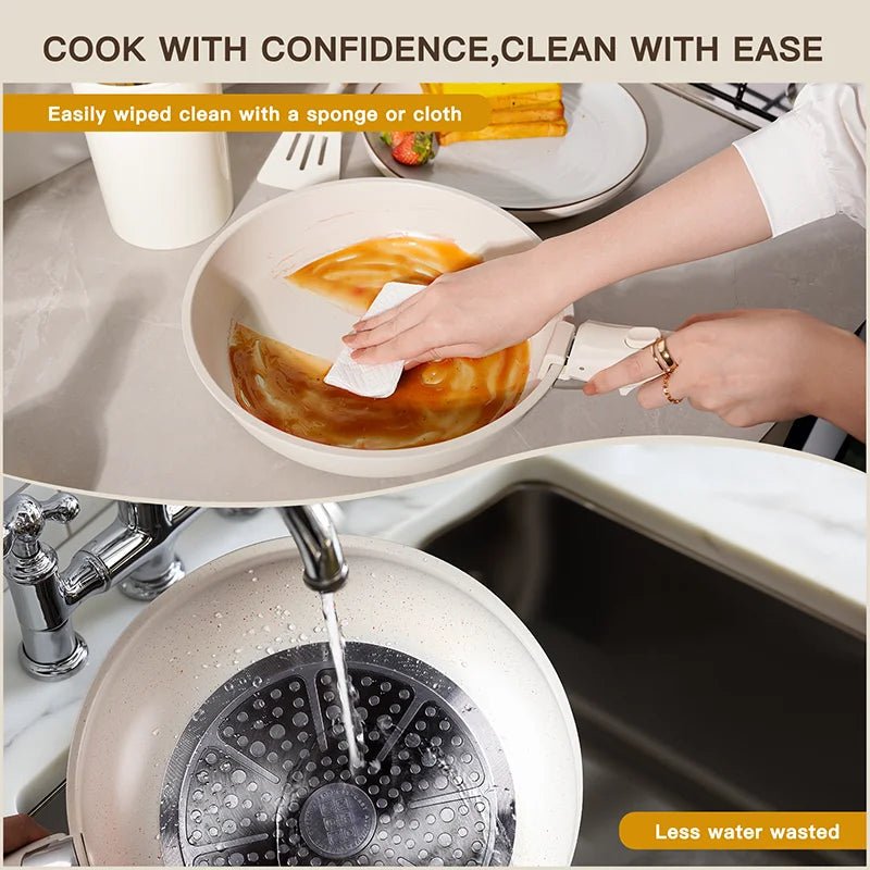CERAMIXA – Non-Stick Cookware Set for Effortless Cooking