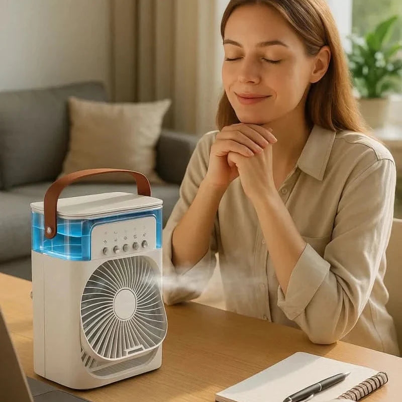 ChillCube Compact – Desktop Evaporative Mini Cooler for Personal Spot Relief