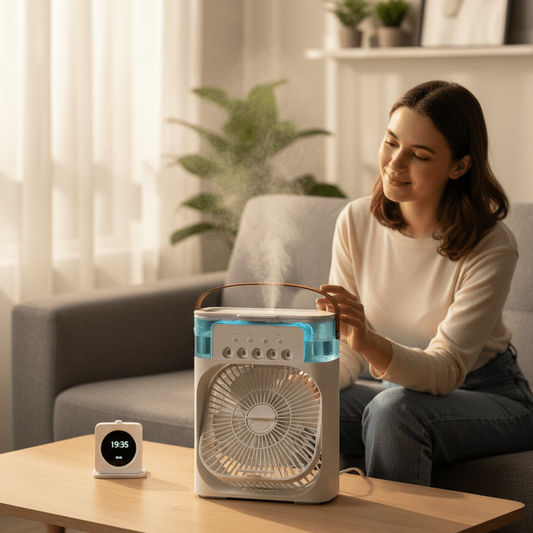 ChillCube Compact – Desktop Evaporative Mini Cooler for Personal Spot Relief