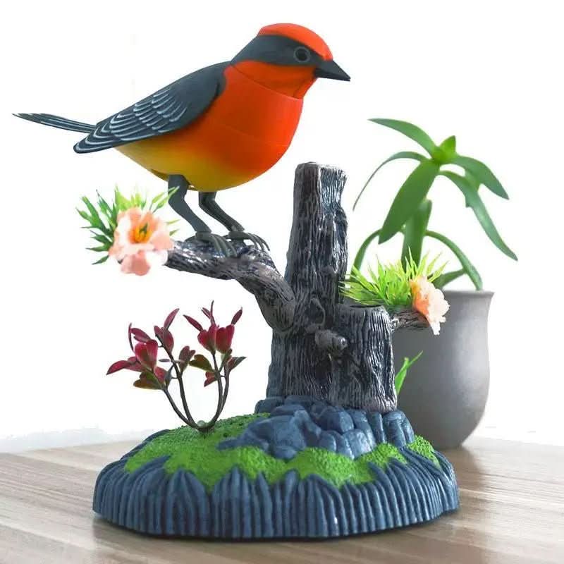 CHIRPYTALK – Voice-Activated Chirping Bird Interactive Toy