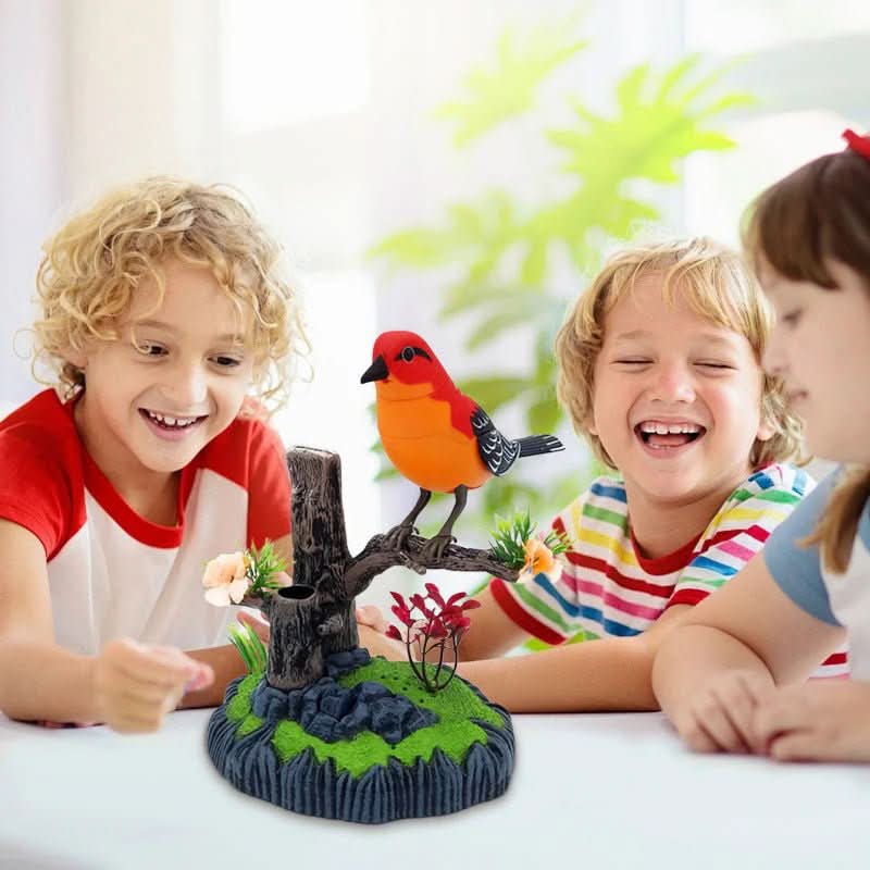 CHIRPYTALK – Voice-Activated Chirping Bird Interactive Toy