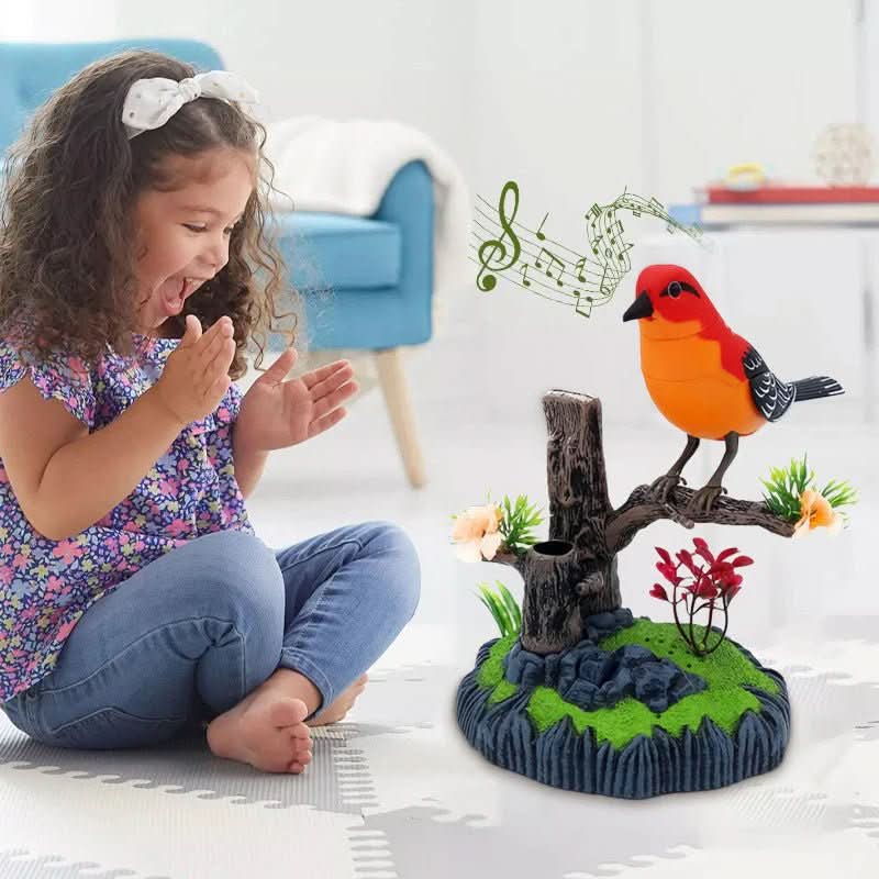 CHIRPYTALK – Voice-Activated Chirping Bird Interactive Toy