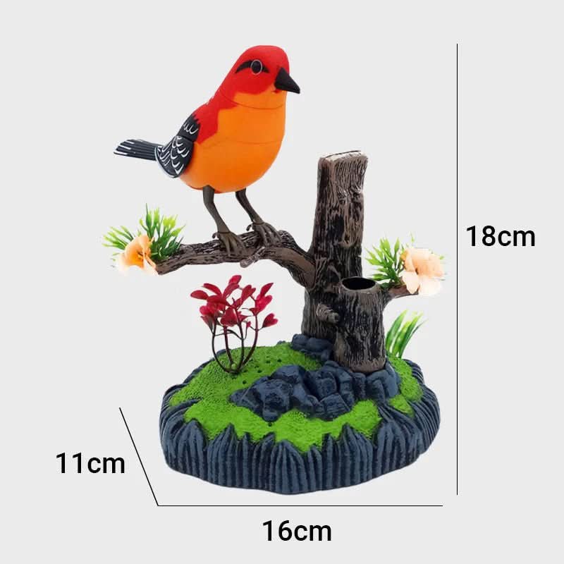 CHIRPYTALK – Voice-Activated Chirping Bird Interactive Toy