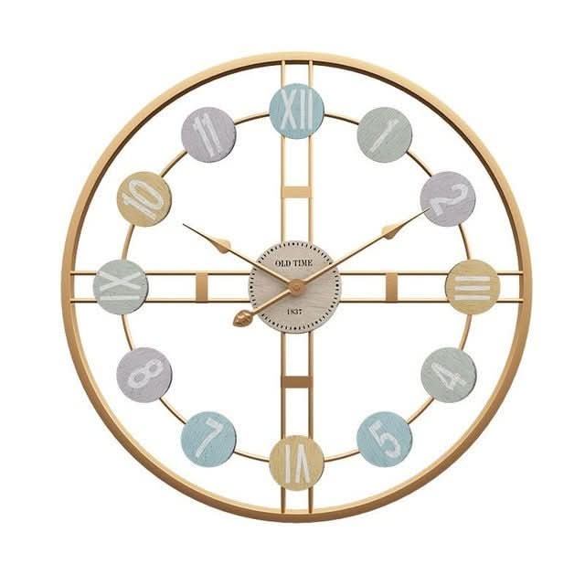 CHRONOPASTEL – Silent Wall Clock for Elegant Home Decor