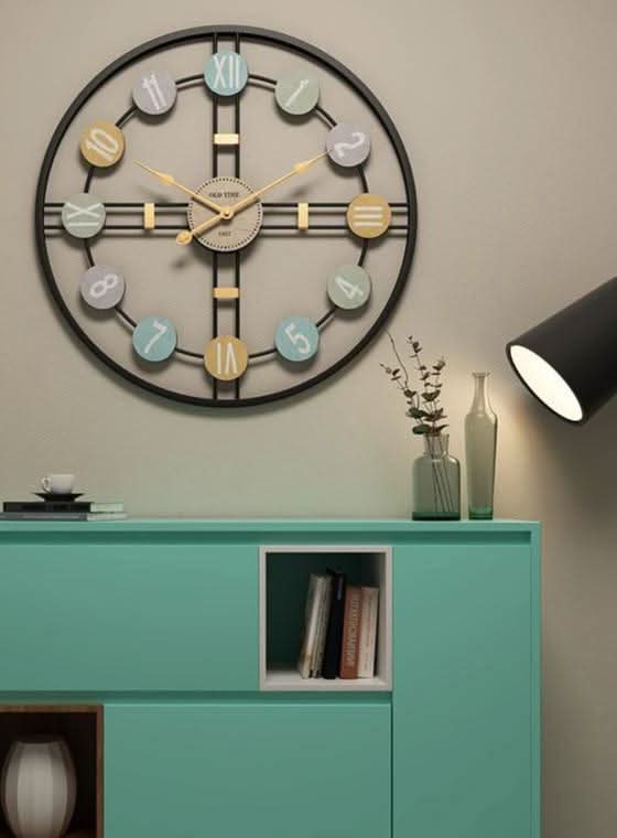 CHRONOPASTEL – Silent Wall Clock for Elegant Home Decor