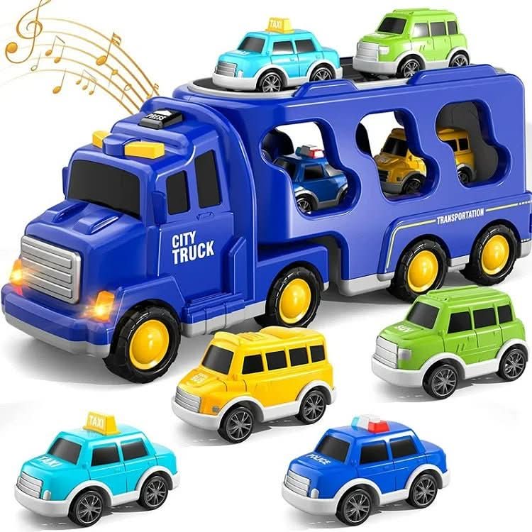 CityMover – Toy City Transporter with Cars for Kids