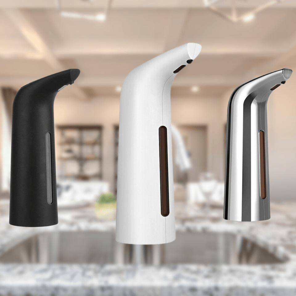 CLEANWAVE – Touchless Automatic Soap Dispenser for Hygienic Handwashing