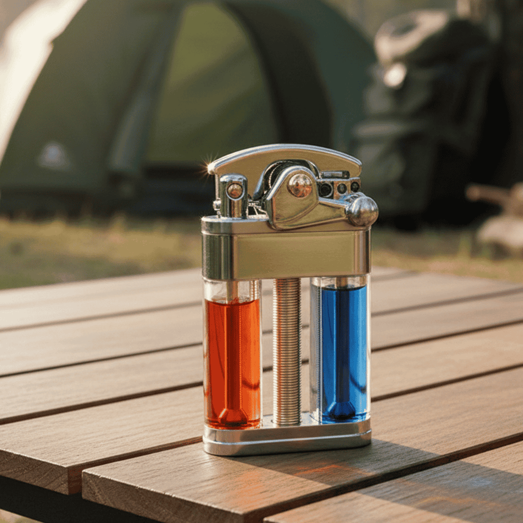 CLEARFUEL – Multi-Fuel Kerosene Lighter Transparent Design for Outdoor Adventures