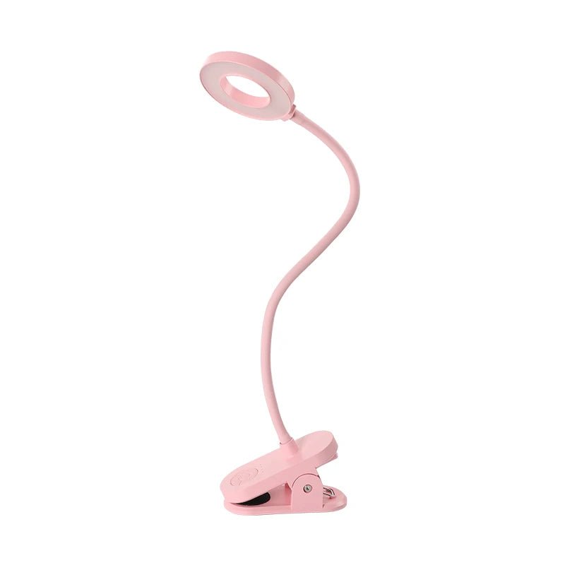 CLIPGLOW – Dimmable USB LED Reading Light with Clip and Adjustable Neck