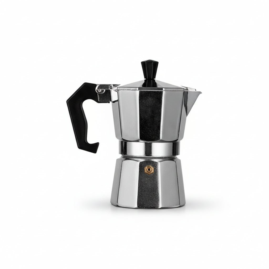 COFFEELORE – Traditional Italian Aluminum Espresso Maker for Full-Bodied Coffee