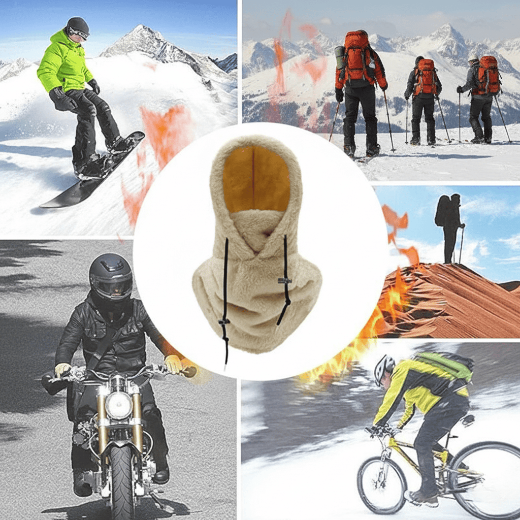 COLDCRAFT – All-Weather 3-in-1 Hat for Harsh Winter Days