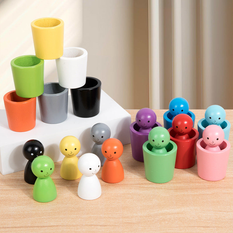 Wooden Colour Sorting Educational Toy