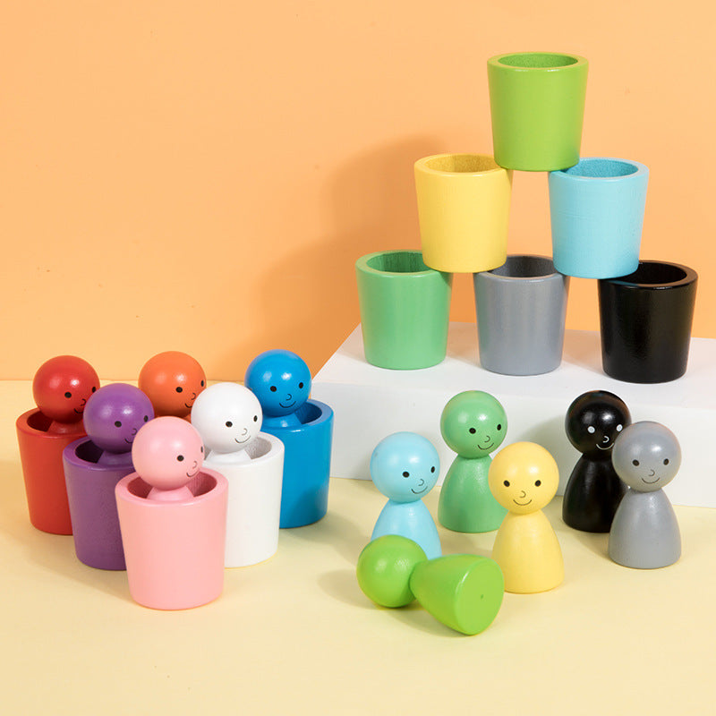 Wooden Colour Sorting Educational Toy