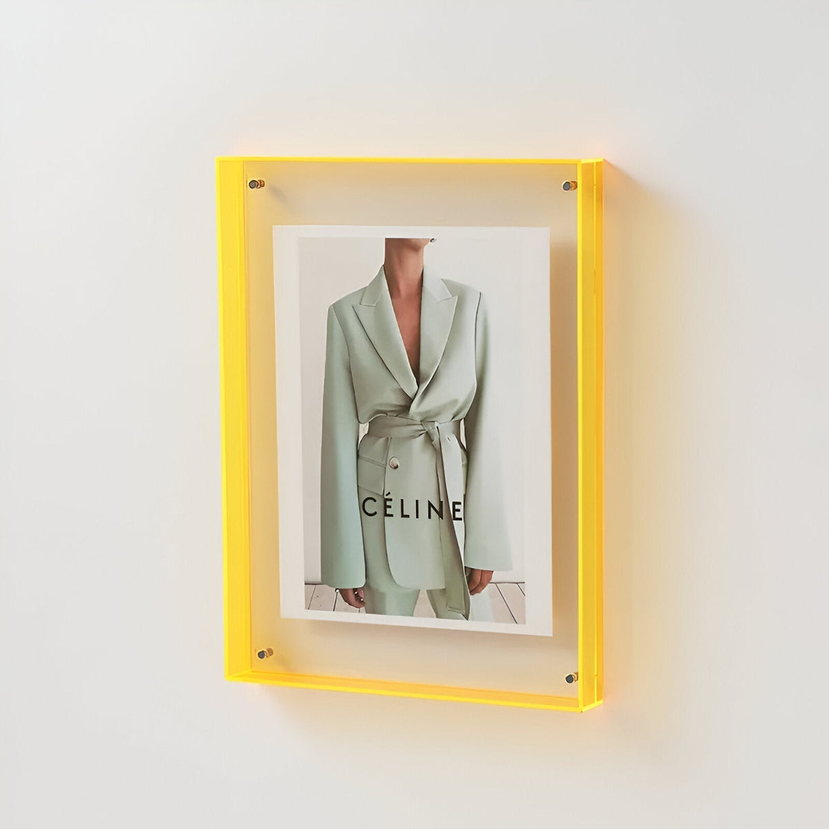 AcryGlow – Transparent Photo Frame with Modern Minimalist Design