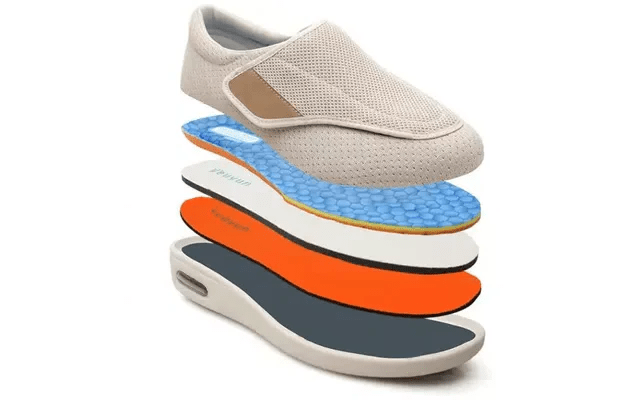 COMFORTFIT WIDE – Diabetic Shoes with Memory Foam Insole for Swollen Feet