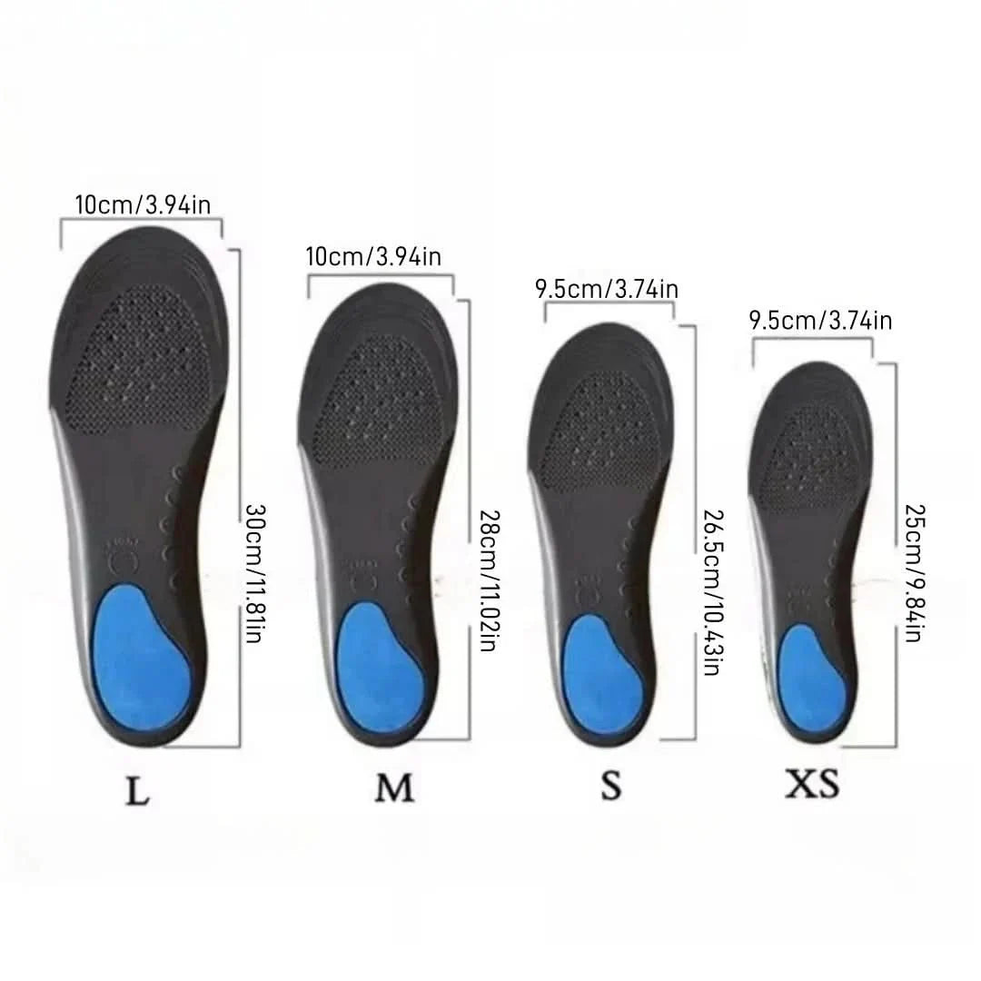 COMFORTIX – Plush Gel Insoles for Everyday Orthopedic Support