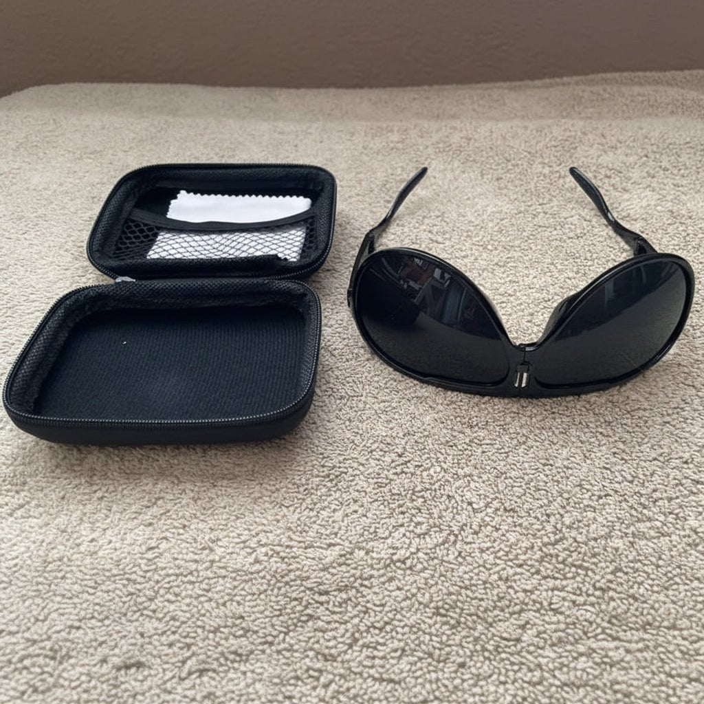 COMFORTRAY – Wrap-Around Laser Therapy Glasses with Balanced Pressure Fit
