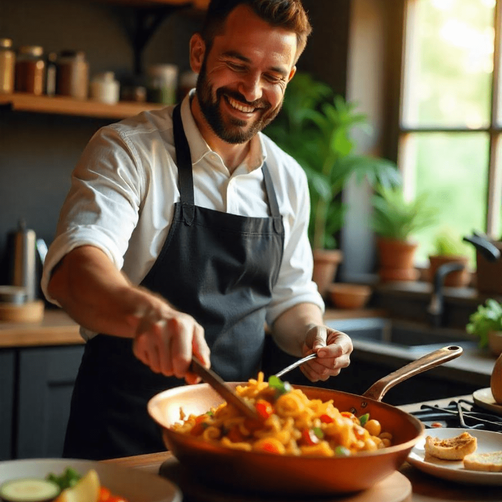 Copper Pan – Professional Non-Stick Pan with Fast Heat Response