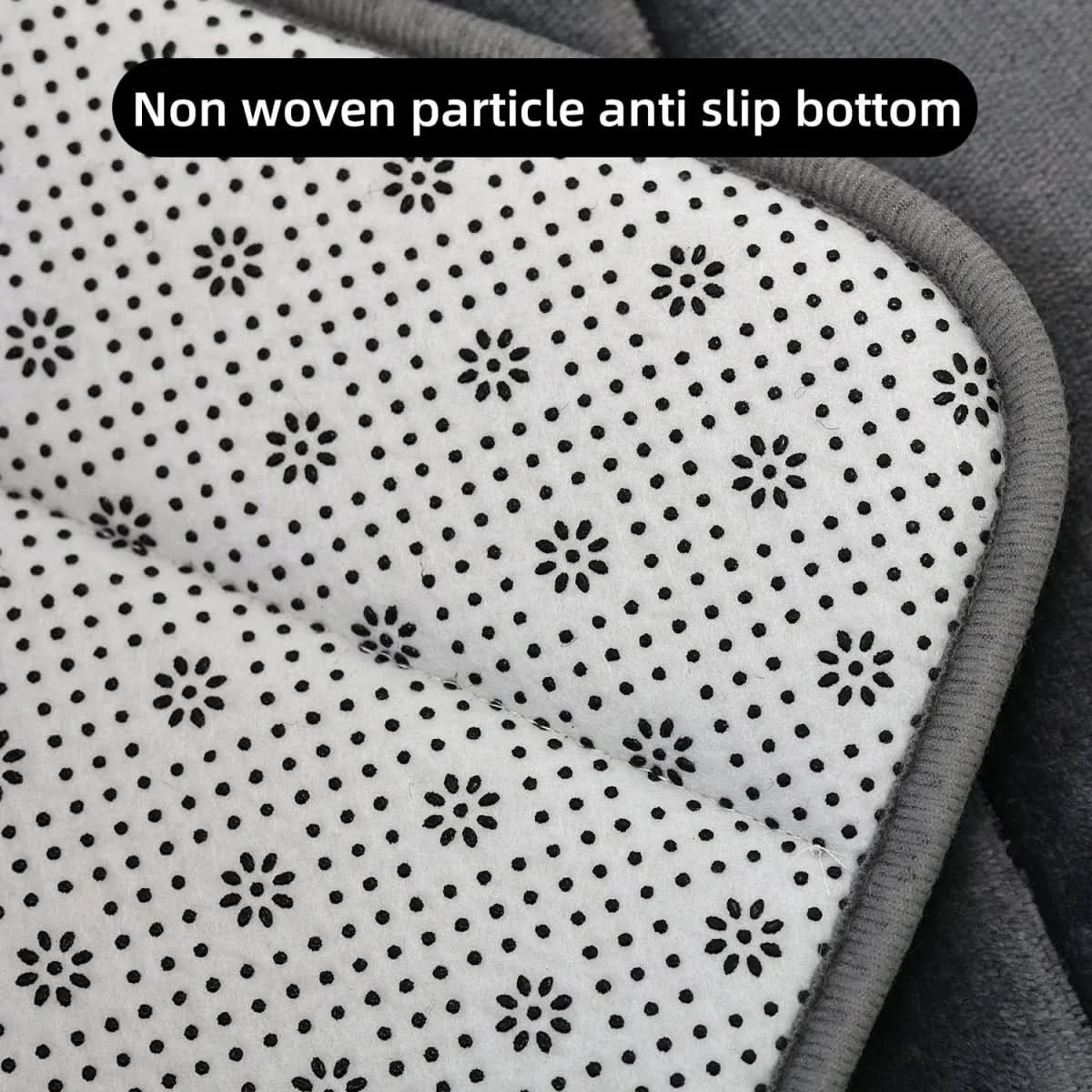CORAL VELVET MAT – Soft Bathroom Mat with Non-Slip Design for Comfort & Safety