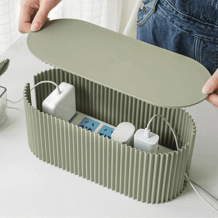 CORDÉRA – Premium Cable Management Box with Sleek Modern Design