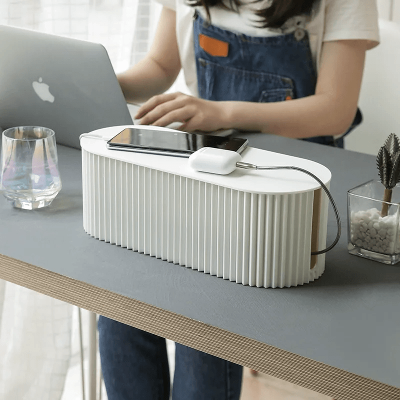CORDÉRA – Premium Cable Management Box with Sleek Modern Design