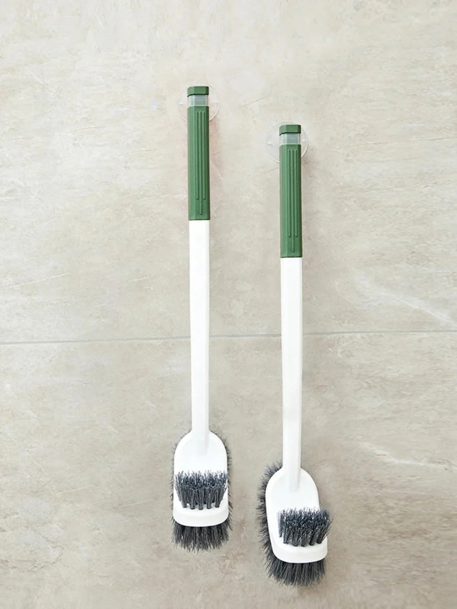 CORNERMAX – Wall Mounted Double-Sided Toilet Brush for Deep Corner Cleaning