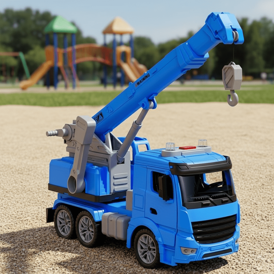 CraneMax Junior – Construction Crane Toy with Lights & Sound