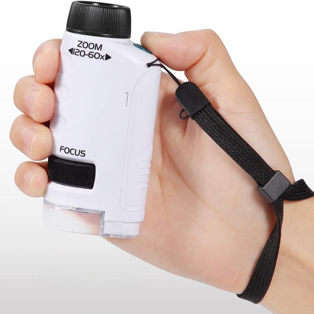 CURIOUS MIND SCIENCE SCOPE – Montessori-Inspired Kids Microscope for Exploration & STEM Learning