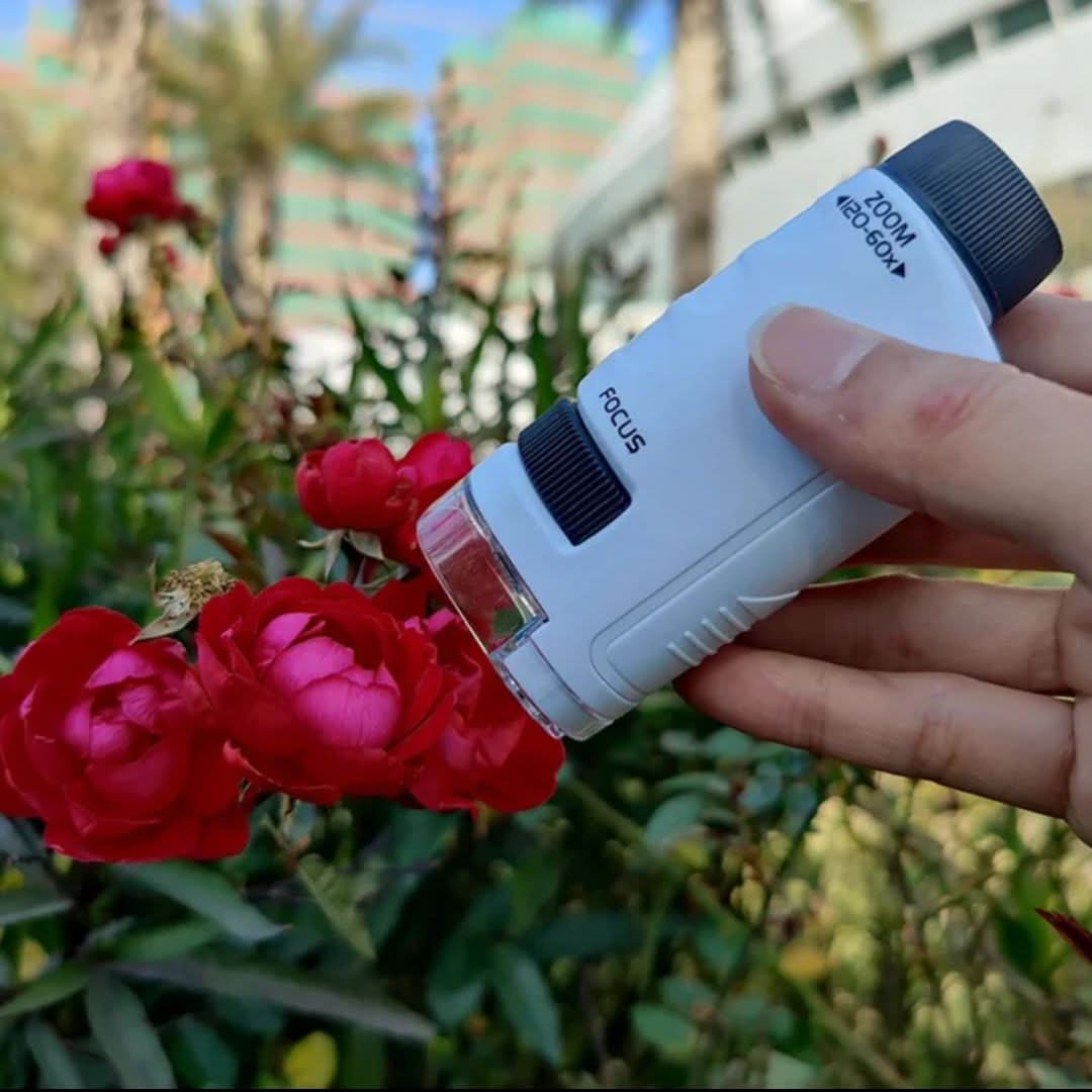 CURIOUS MIND SCIENCE SCOPE – Montessori-Inspired Kids Microscope for Exploration & STEM Learning