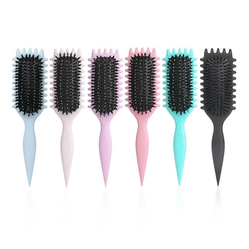 CURLDEFINE – 3-in-1 Hairbrush for Smooth, Defined & Frizz-Free Curls