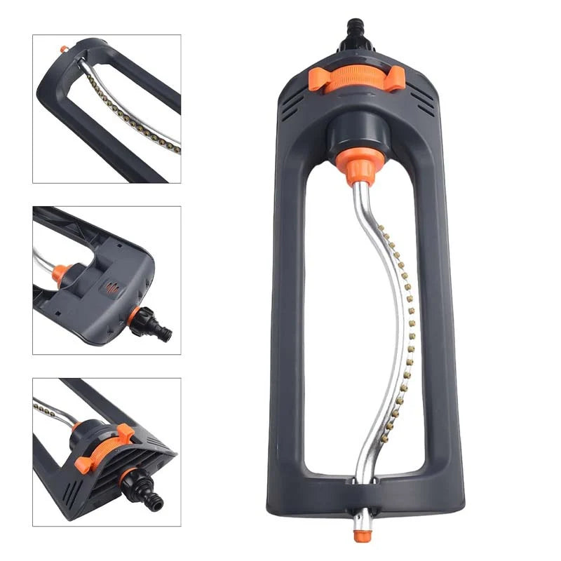 Oscillating Lawn Sprinkler, Automatic Watering, Easy Installation