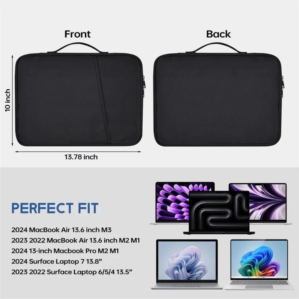 DEVICEVAULT – Waterproof Laptop Sleeve with Shockproof Protection