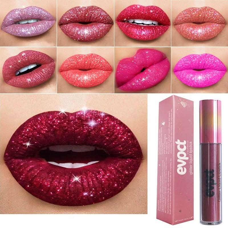 Diamond Lip – Waterproof Glitter Lipstick for Radiant, Long-Lasting Shine