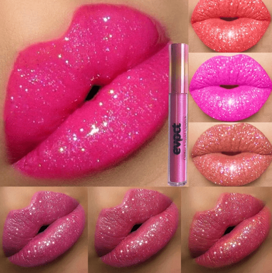 Diamond Lip – Waterproof Glitter Lipstick for Radiant, Long-Lasting Shine