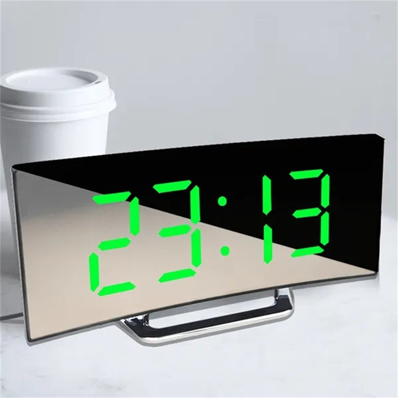 GlowSync – Stylish Digital Alarm Clock with Minimalist Design for Modern Interiors