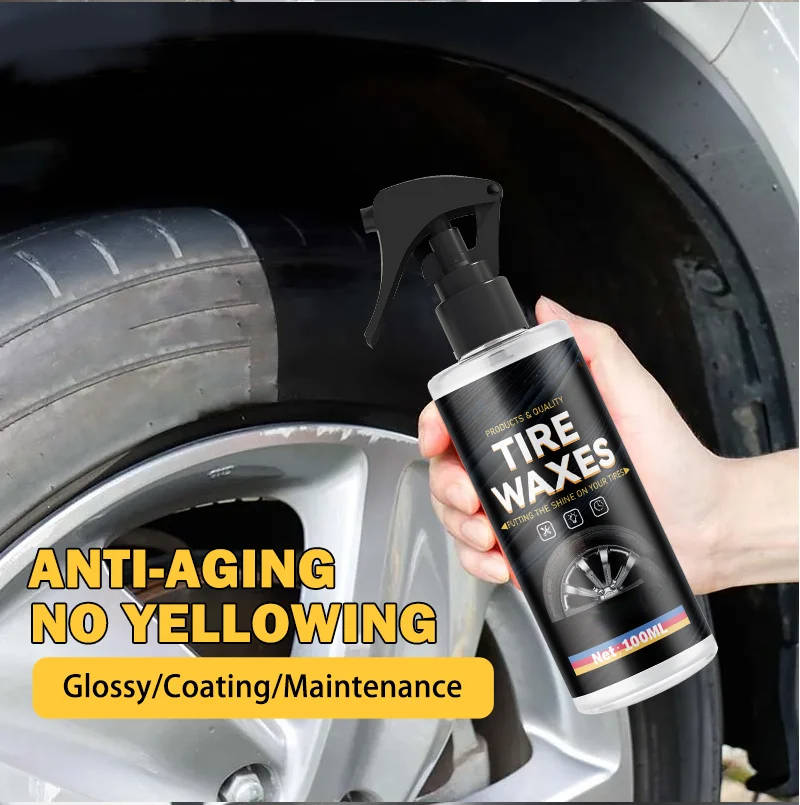 2 Set Tire Shine Spray
