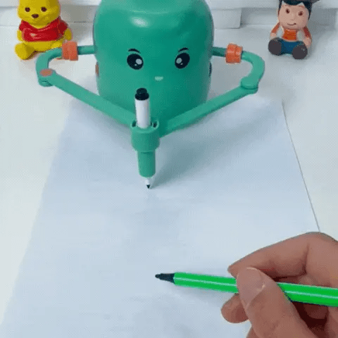 DRAWLEARN – Interactive Drawing Robot for Kids’ Creative Learning