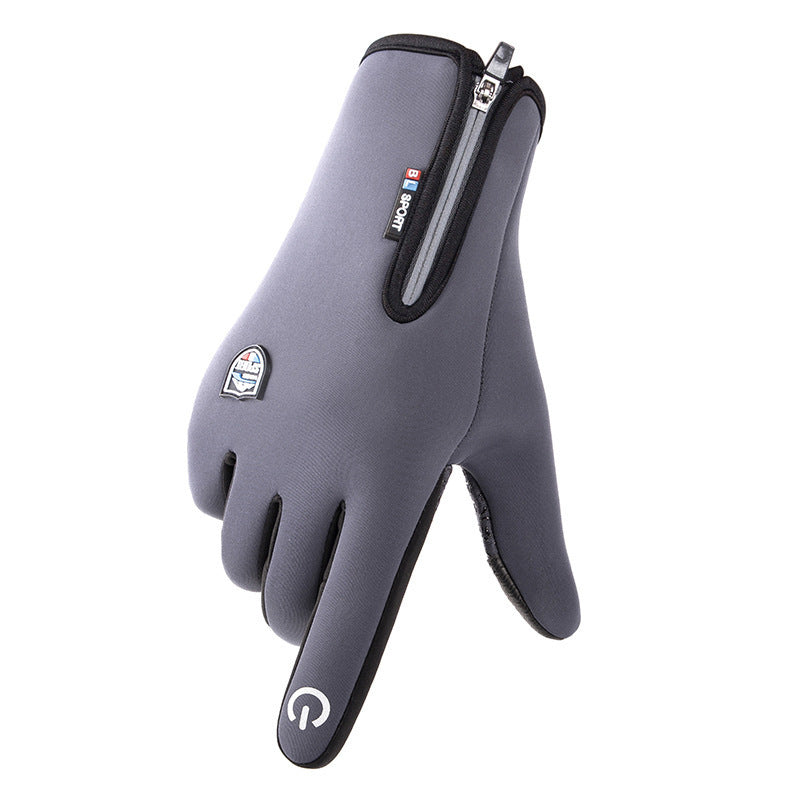 Outdoor Heated Gloves – Windproof, Waterproof, Plus Velvet Lining, USB Rechargeable, Touchscreen Winter Gloves