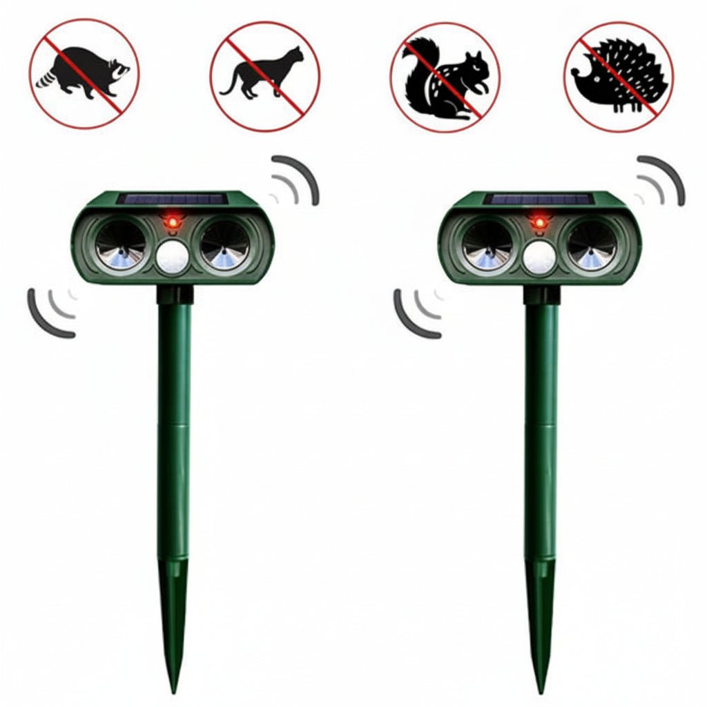 EARTHSAFE - Solar-Powered Wildlife Deterrent with Motion Activation