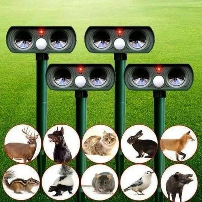 EARTHSAFE - Solar-Powered Wildlife Deterrent with Motion Activation