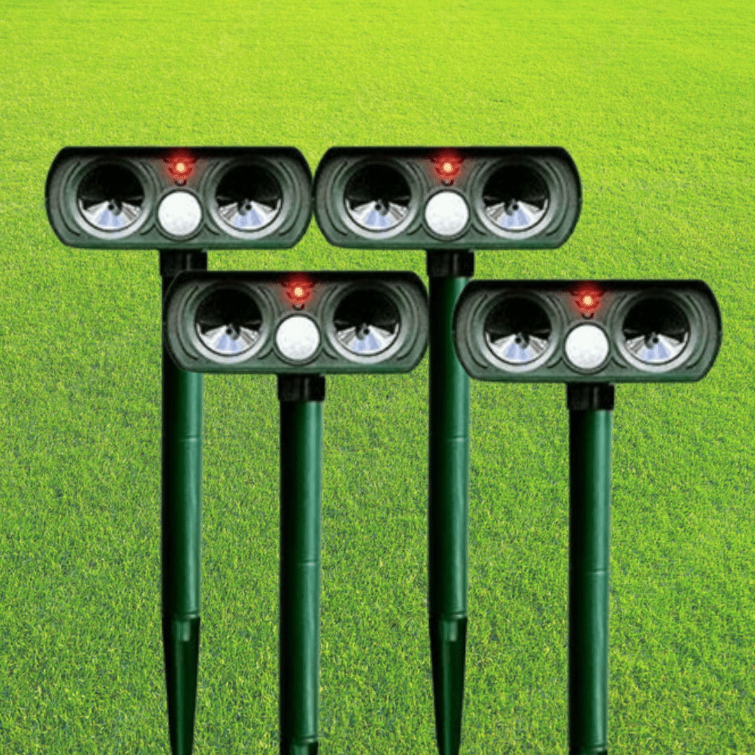 EARTHSAFE - Solar-Powered Wildlife Deterrent with Motion Activation
