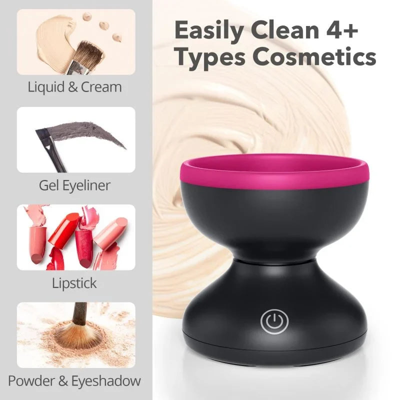 Electric Makeup Brush Cleaner, Automatic, USB, Deep Cleaning