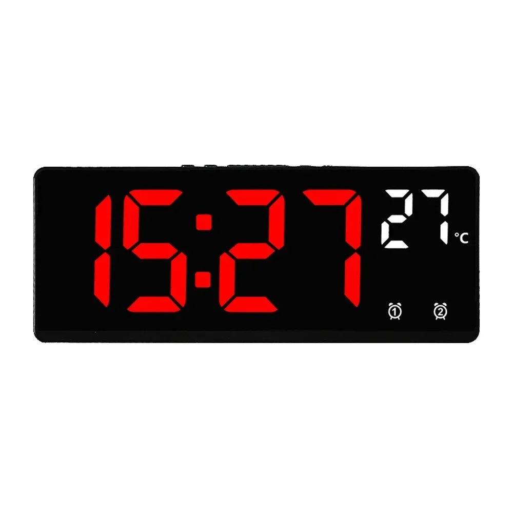 ECHOSYNC – Voice Control Digital Alarm Clock with Dual Alarms