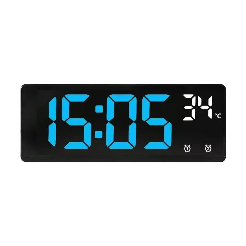 ECHOSYNC – Voice Control Digital Alarm Clock with Dual Alarms