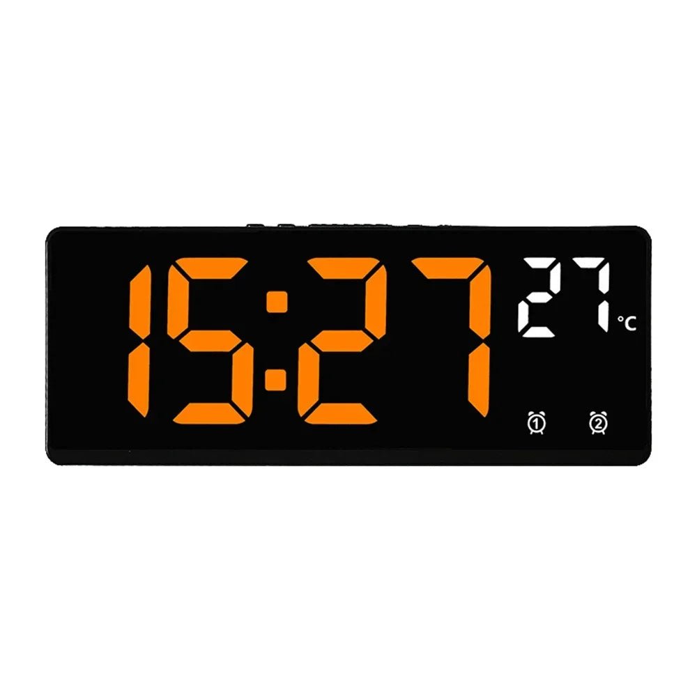 ECHOSYNC – Voice Control Digital Alarm Clock with Dual Alarms