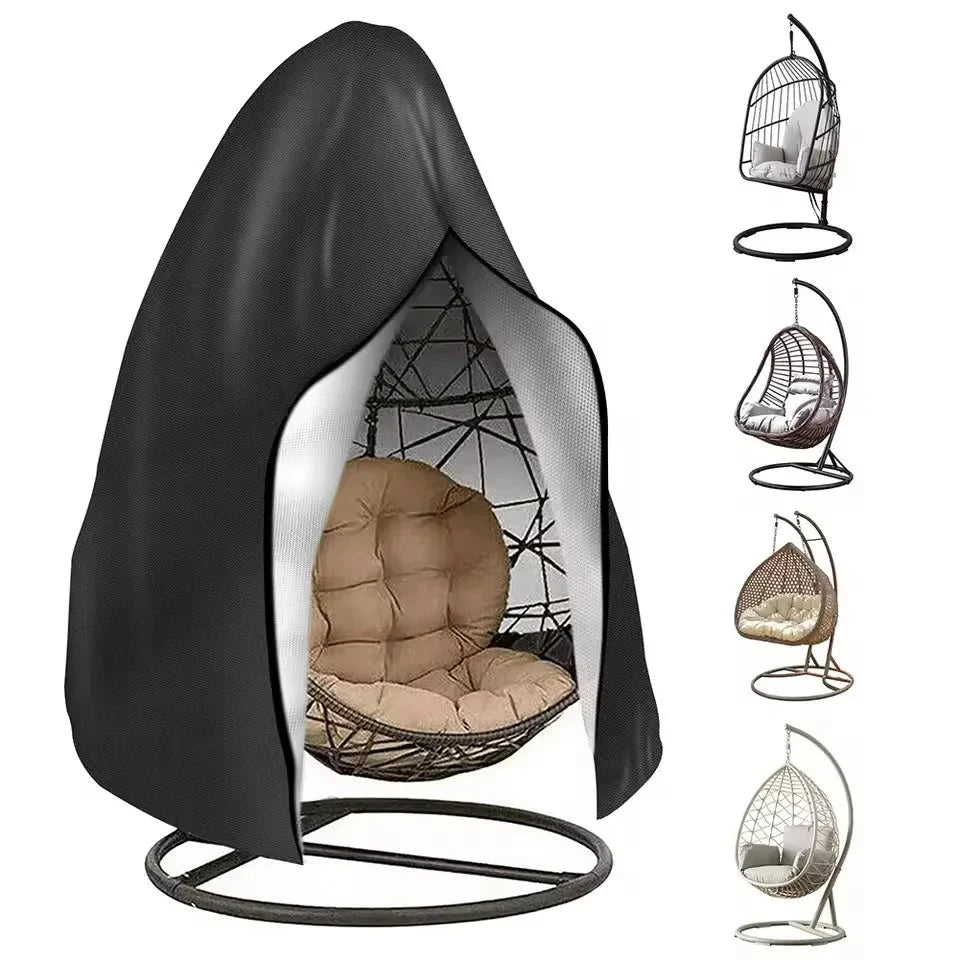 EGGSHELTER – Waterproof Egg Chair Cover for All-Weather Outdoor Protection