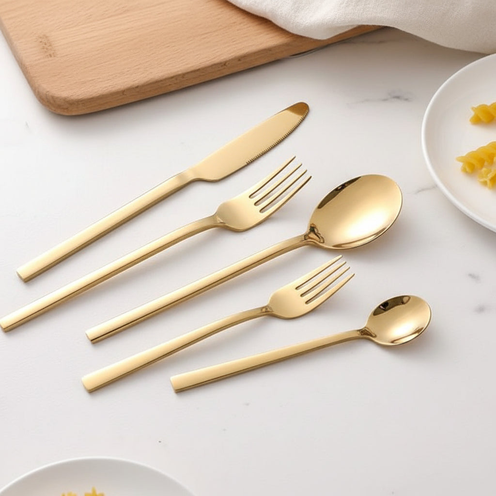 EleganceCut – 30-Piece Stainless Steel Cutlery Set for 6 People